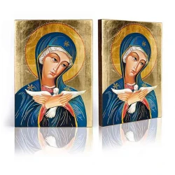 Ikona Matki Boskiej Pneumatofora Oblubienica Ducha Świętego Nr.2 C